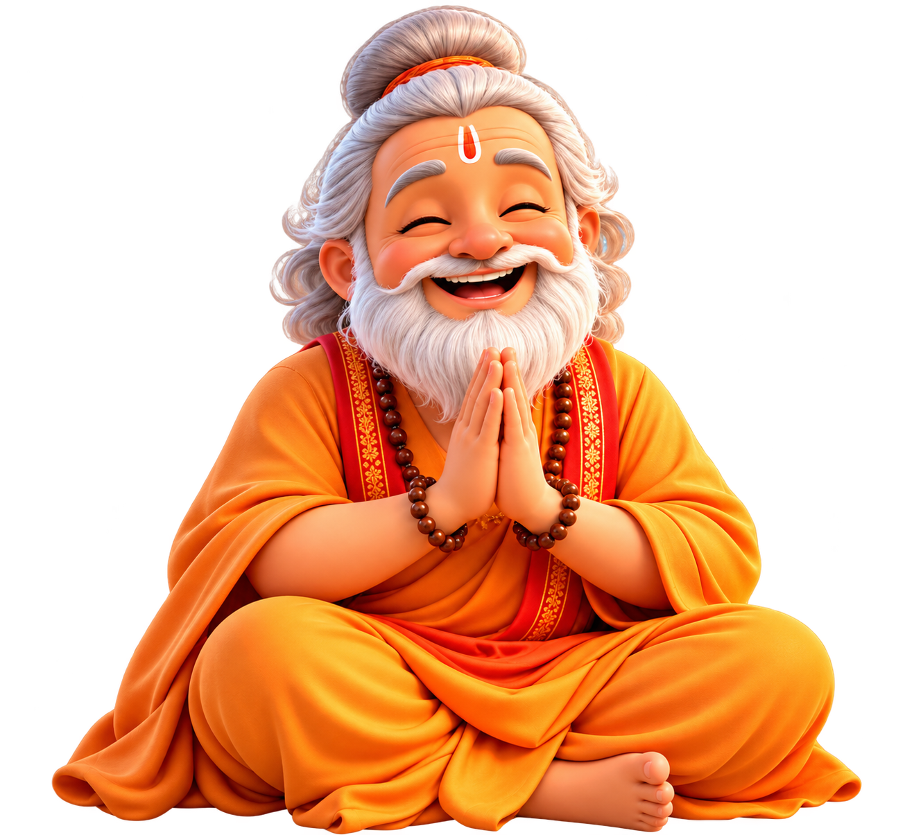Guruji with Folded Hands