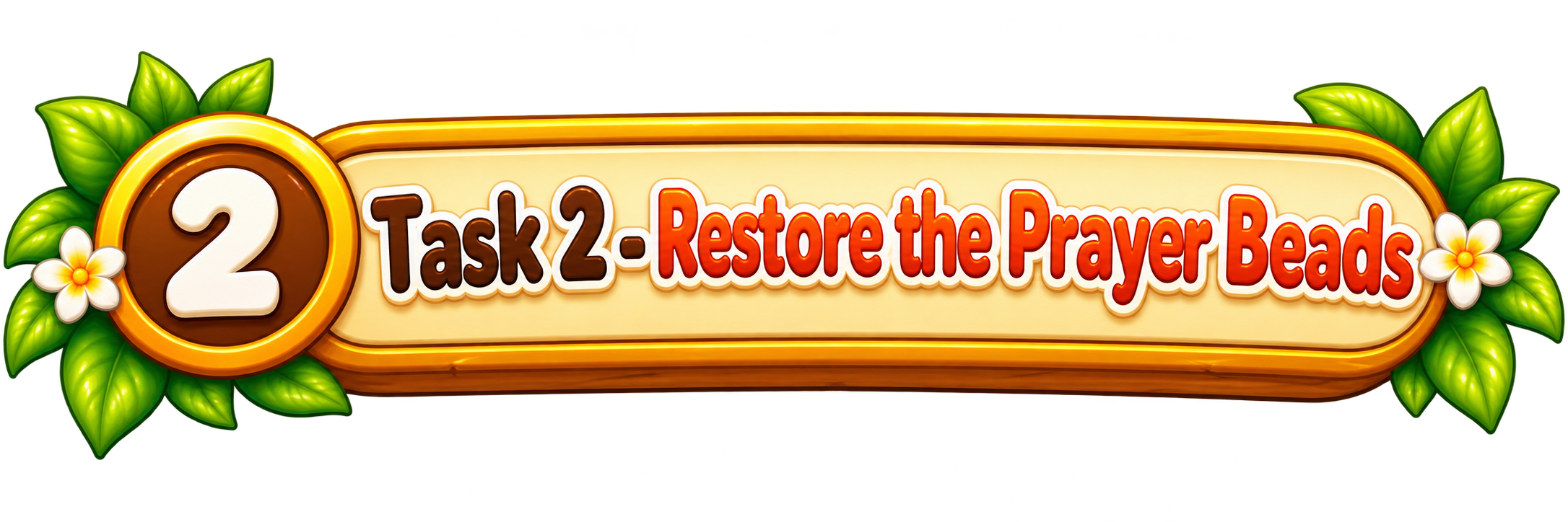 Task 2 - Restore the Prayer Beads